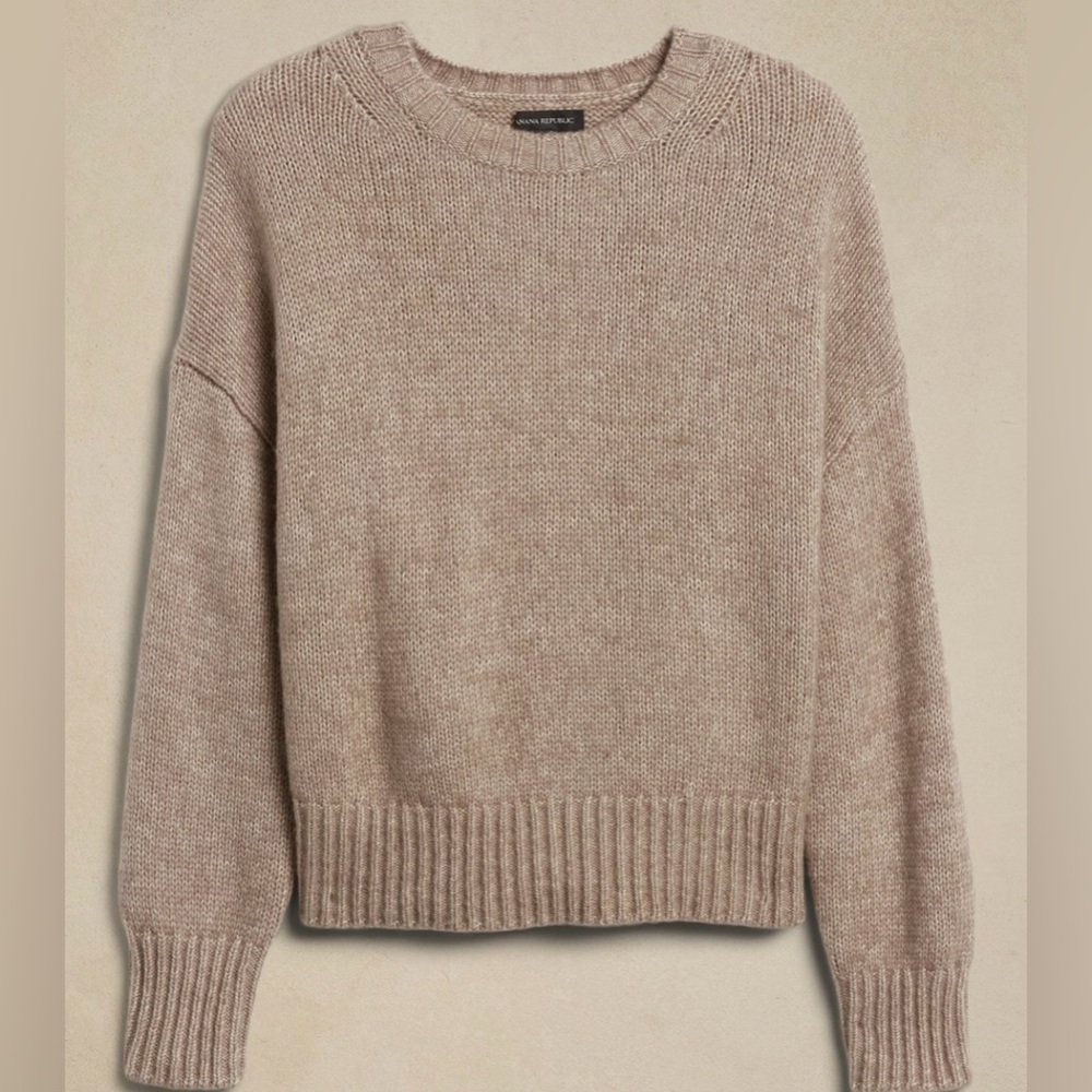 MONA OVERSIZED WOOL-COTTON SWEATER